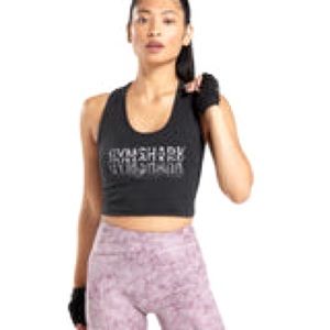 Gymshark Crop Logo Tank